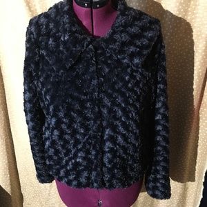 FEVER brand super soft jacket. Black.sz xl